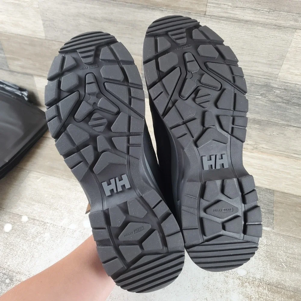 Helly Hansen Cascade Low HT Mens Hiking Boots Sz 11.5 Black Charcoal Waterproof